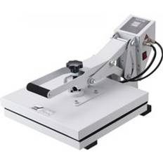 Vita Värmepressar VEVOR Wärmepresse 15 x 15 Zoll Sublimationsdrucker Transfer DIY T-Shirt