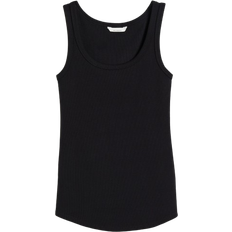 H&M Mama Ribbed Vest Top Black (1173812002)
