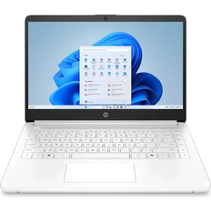 HP Laptops HP - 14" Laptop - Intel Celeron - 4GB Memory - 64GB eMMC - Snowflake White