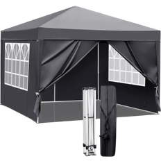 Pavillons FCH Folding Gazebo - Gray 3x3 m