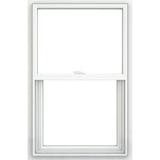 Sidelight JELD-WEN V-2500 23-1/2 in 35-1/2 in White Exterior Vinyl Double Pane Glass Sidelight (x)
