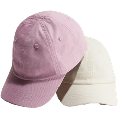 H&M Cotton Twill Caps 2-pack - Pink