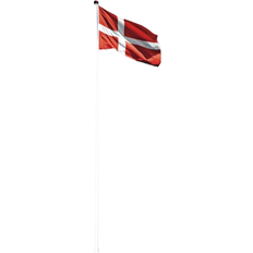 Flagstang 8 meter Danomast Flagpole with Tilt Bracket 8m