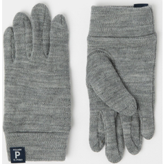 Polarn O. Pyret Kids Wool Glove Liner - Grey