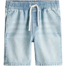 H&M Cotton Denim Shorts - Light Denim Blue (1276398001)
