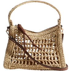 H&M Straw Crossbody Bag - Beige