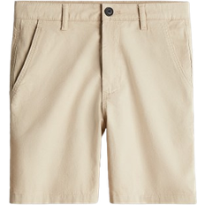 H&M Cotton Chino Shorts - Light Beige (1276514002)