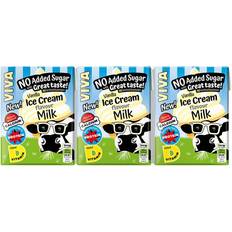 Vitamins D Drinks Viva Vanilla Ice Cream Milk 20cl 3pack