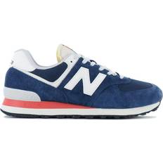 New Balance 574 Sko New Balance Unisex 574 - Blue Suede/Mesh