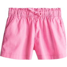 H&M Linen Blend Shorts - Pink (1213790014)