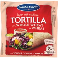 Santa Maria Matvaror Santa Maria Tortilla Whole Wheat Medium 320g 1pack