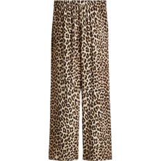 H&M When Pulling On Trousers - Beige/Leopard Print