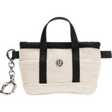 Lululemon Daily Multi Pocket Nano Canvas Tote Bag - Natural/White