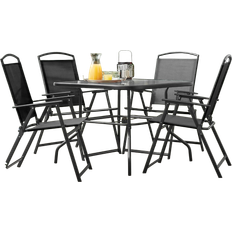 Mainstays Albany Lane - Black Patio Dining Set