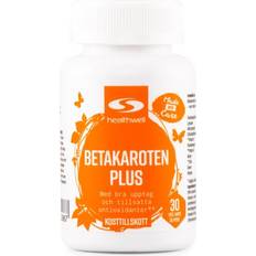 Vitaminer & Kosttilskud Healthwell Betakaroten Plus 30 stk