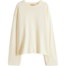 H&M Roll-Edge Jumper - Cream
