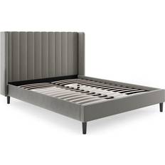 Dunelm Alara Pleated Velvet Bed Frame 152x211cm