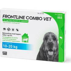 Merial Frontline Combo Flea Treatment for Dogs 10-20kg 1.34ml 3-pack