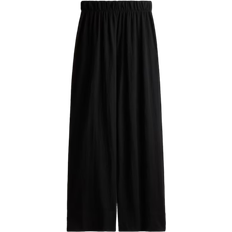 H&M Wide Trousers - Black
