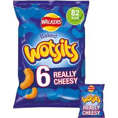 Walkers Wotsits Cheese Multipack Snacks Crisps 16.5g 6pcs