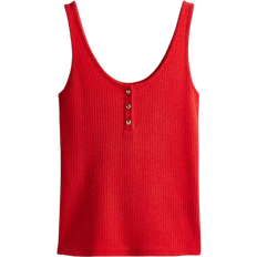 H&M Rib Knit Vest Top - Red