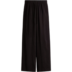 H&M Wide Pull-On Trousers - Black
