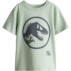 Green T-shirts Children's Clothing H&M Boys Printed Cotton T-shirt - Green