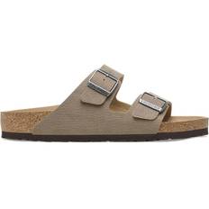 Birkenstock arizona taupe Birkenstock Arizona Vegan Synthetics - Gray Taupe