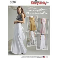 Needlework Patterns Simplicity Sewing Pattern 8597 Women AA
