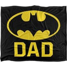 DC Comics Batman Bat Dad Blanket 152 x 127 cm Blankets White