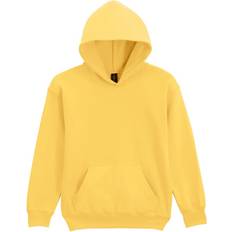 Yellow Hoodies Children's Clothing Gildan Childrens Soft Touch Midweight Hoodie - Daisy