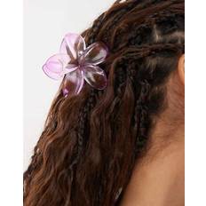 Purple Hair Clips Monki Flower Hair Claw Lilac-Purple