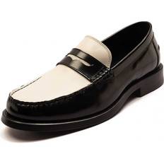 Off The Hook Monro Loafer Formal Casual Slip-On Leather Shoes - Black