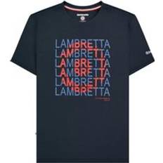 Lambretta T-shirts Lambretta Heritage SS25 Target T-Shirt - Navy