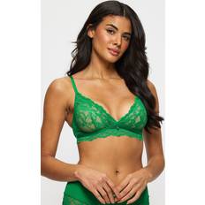 Green - Women Bras Ann Summers Sexy Lace Non Padded Bralette - Bright Green