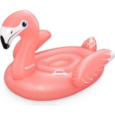 Uppblåsbar flamingo Bestway Fancy Flamingo Med Handtag 138 x 107 cm