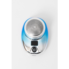 Blue Shavers ExtraStar Blue Mini Travel Shaver with LED Battery Display