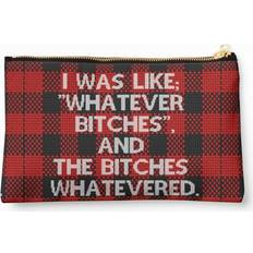 Waterproof Cosmetic Bags WHIBOS Makeup Bag Whatever Bitches - Whatevered