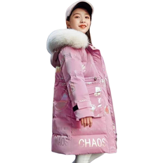 Xcsgsra Girls Kids Coats Padded Winter Jackets - Pink