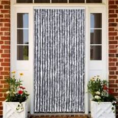 Curtains & Accessories Berkfield Home Insect Curtain Silver 90x200 cm Chenille