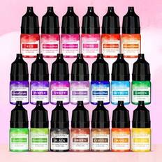 Candle Making on sale Shein 20-Color Set 5ml High Concentrated Fragrance Candle Dye Liquid