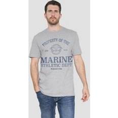 One Piece Clothing One Piece Marine Athletic Dept T-Shirt - Light Grey