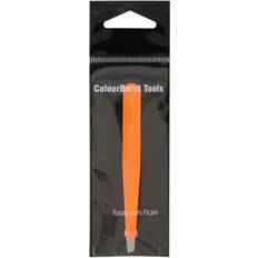 Orange Tweezers Colourburst Full Sized Slant Tweezer - Orange