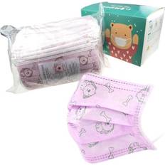 Blue Face Masks Kenable Protective Face Covering Adults - Blue/Pink
