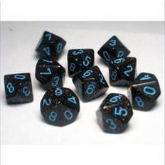 Board Games Chessex Blue Stars Speckled Ten Sided D10