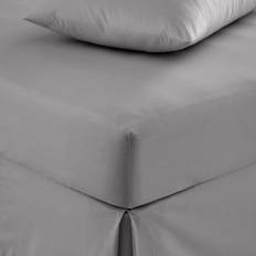 Dunelm Pure Bed Sheet Grey (200x150cm)