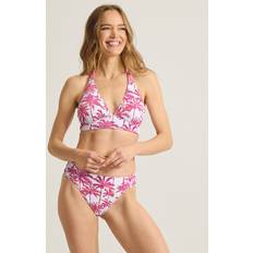 Bikini Tops Tommy Bahama Women's Point Reversible Halter Bikini Top - Pink Maui