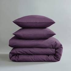 Dunelm Pure Bed Sheet Purple (190x120cm)