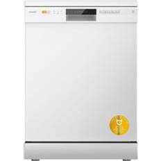 Living and Home Large Capacity 12 Place Settings Cloud Wash Freestanding Dishwasher White