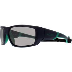 Sport Matte Midnight Vivid Green Polarized Hydrophobic Skim - Blue